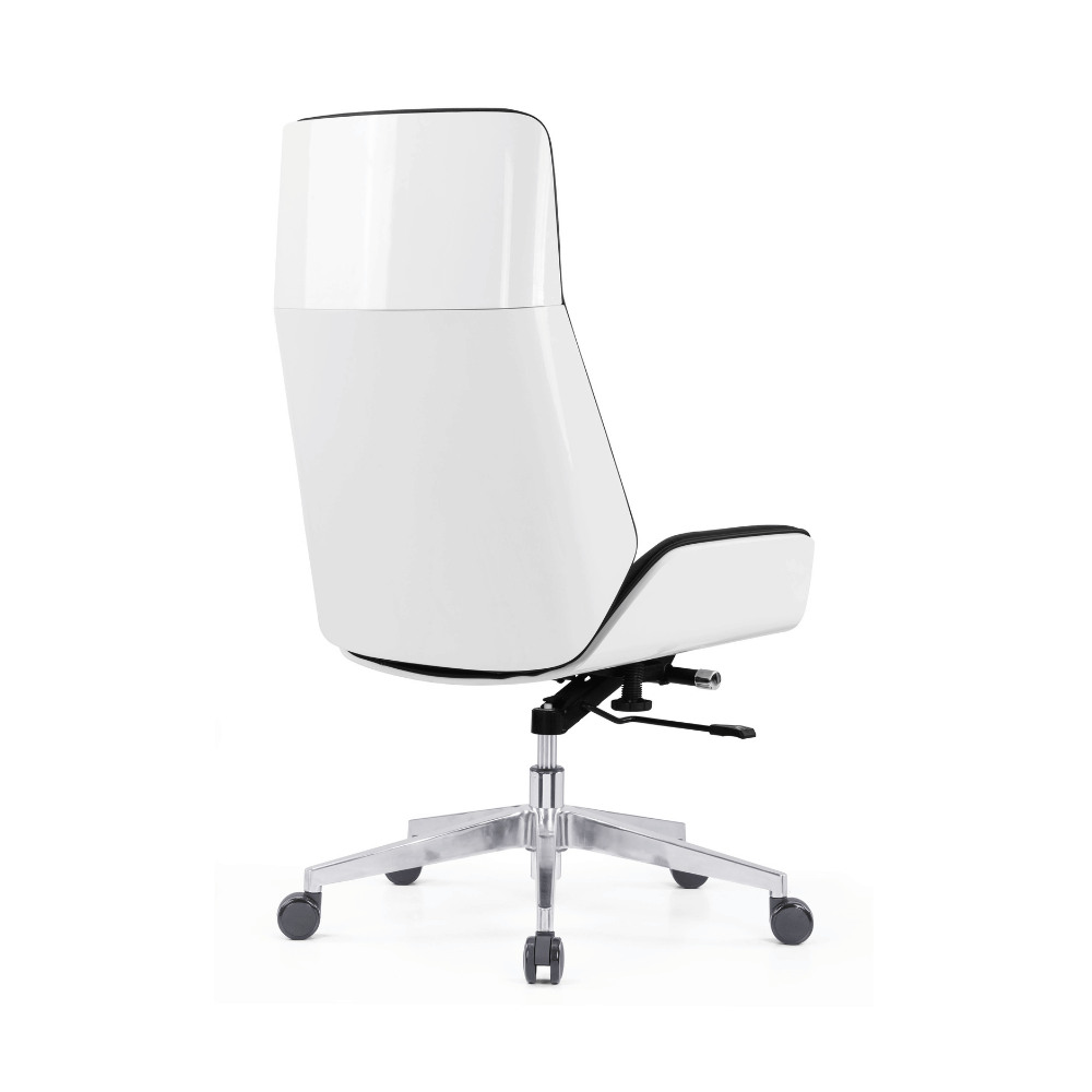 Grain High Back Bentwood Office Leather Executive Chair