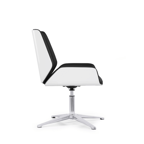 Grain-V Modern Leather Meeting Visitor Chair