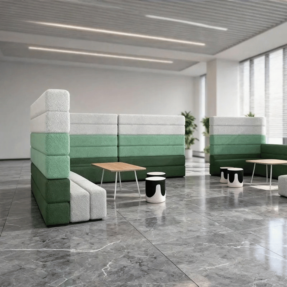 Great Wall Fabric Upholstered Partition Wall