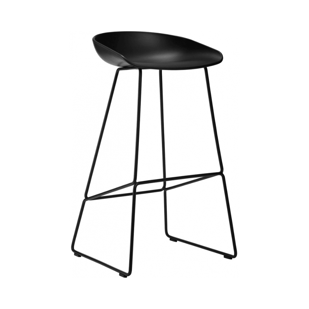 Haro Minimalist Plastic High Bar Stool Chair - Gavisco Office Furniture