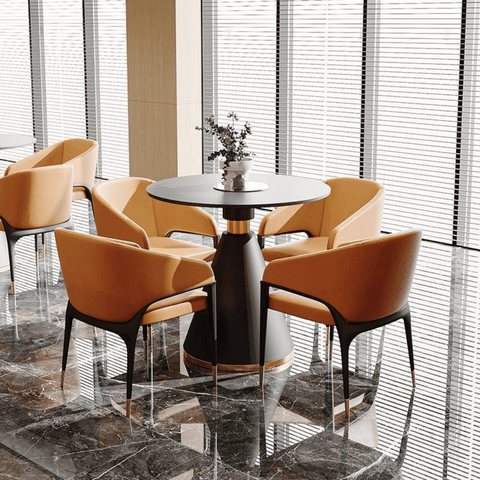 Haven Modern Leather Upholstered Dining Chair