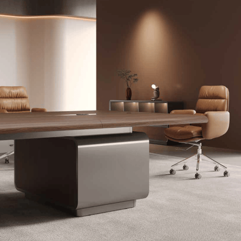 Haze Extra Long Luxury Office Wooden Conference Meeting Table