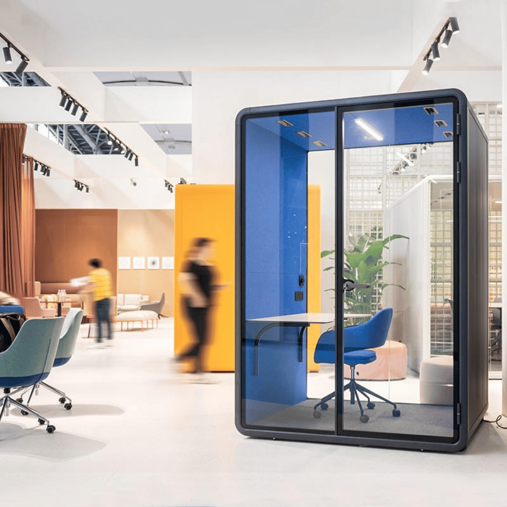 Hecor ZUM-M Office Soundproof Privacy Silence Pod for 1-2 Person
