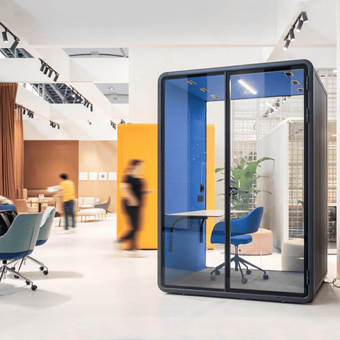 Hecor ZUM-M Office Soundproof Privacy Silence Pod for 1-2 Person