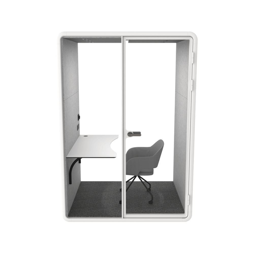 Hecor ZUM-M Office Soundproof Privacy Silence Pod for 1-2 Person