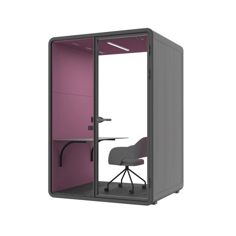 Hecor ZUM-M Office Soundproof Privacy Silence Pod for 1-2 Person