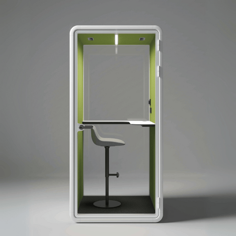 Hecor ZUM-S Office Soundproof Privacy Silence Pod for 1-Person
