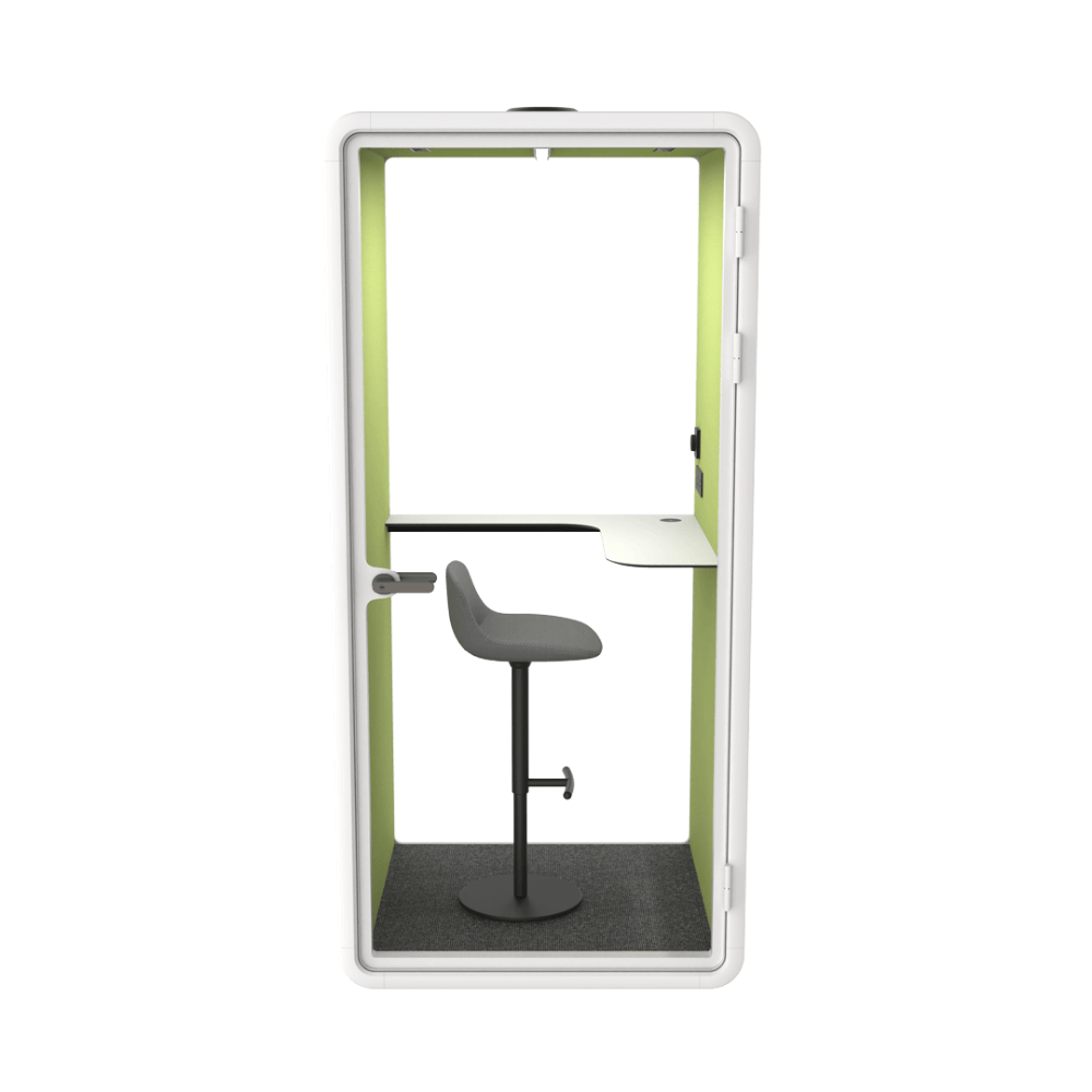 Hecor ZUM-S Office Soundproof Privacy Silence Pod for 1-Person