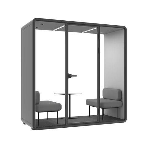 Hecor ZUM-SL Office Soundproof Privacy Silence Pod for 2-Person