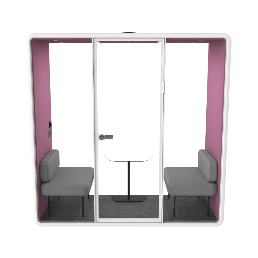 Hecor ZUM-SL Office Soundproof Privacy Silence Pod for 2-Person
