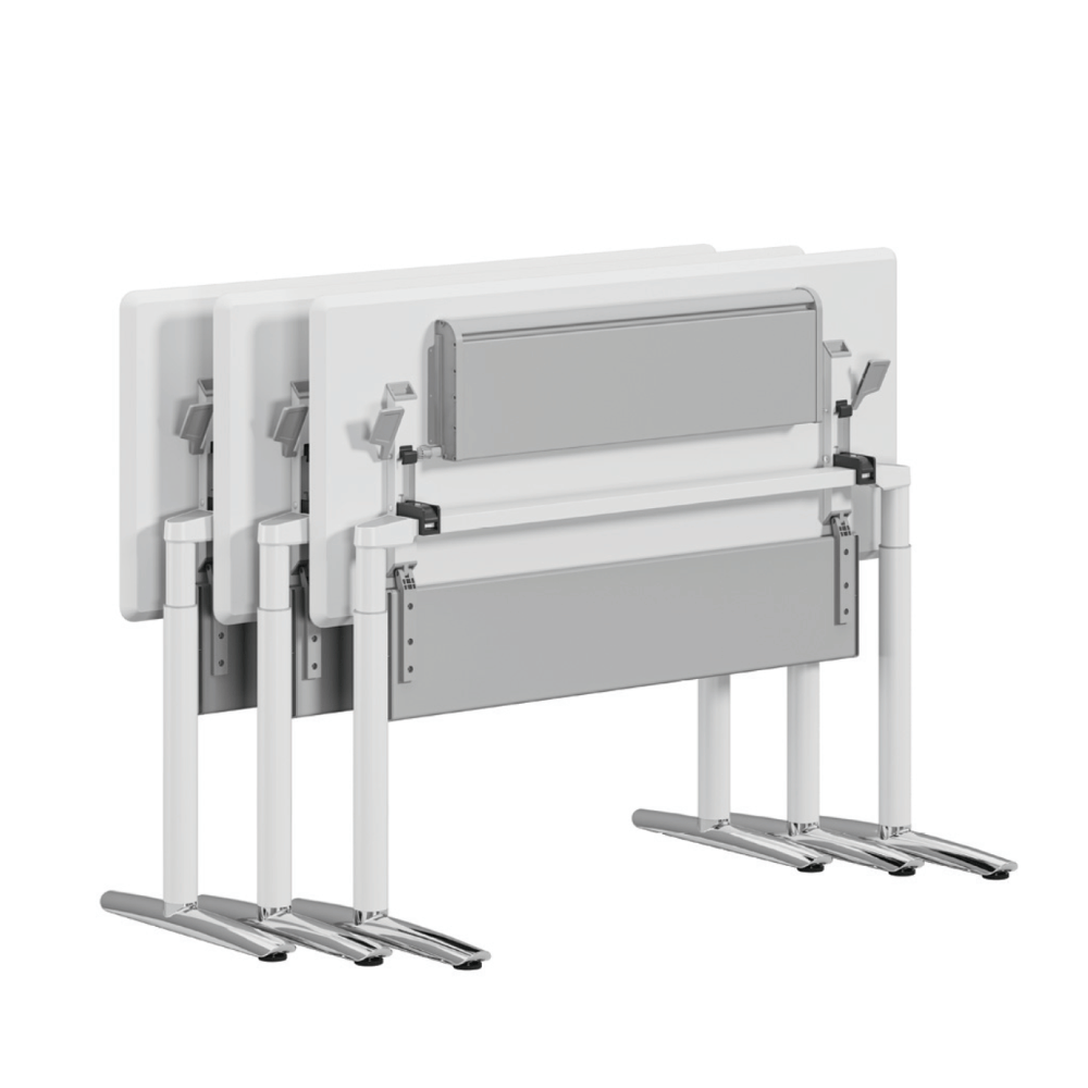Helen Manual Lifting Mobile Folding Training Table