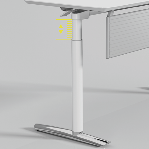 Helen Manual Lifting Mobile Folding Training Table
