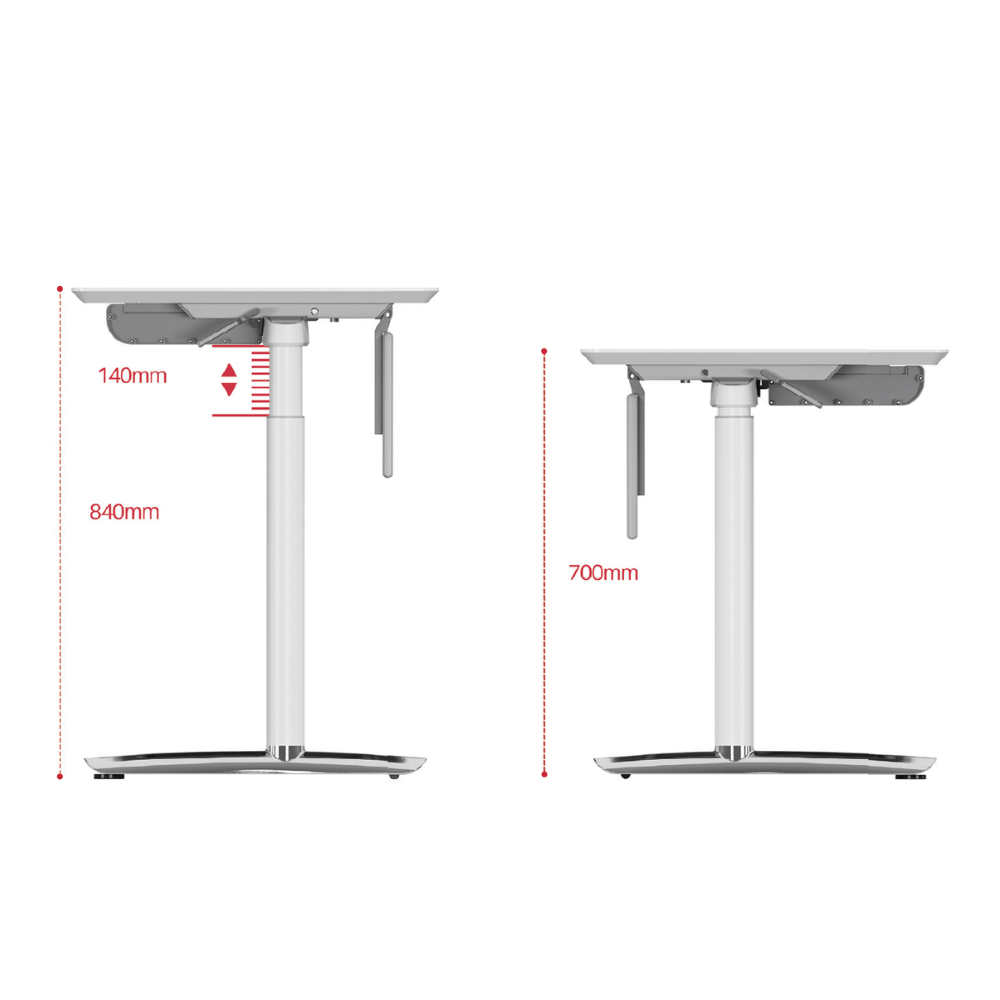 Helen Manual Lifting Mobile Folding Training Table