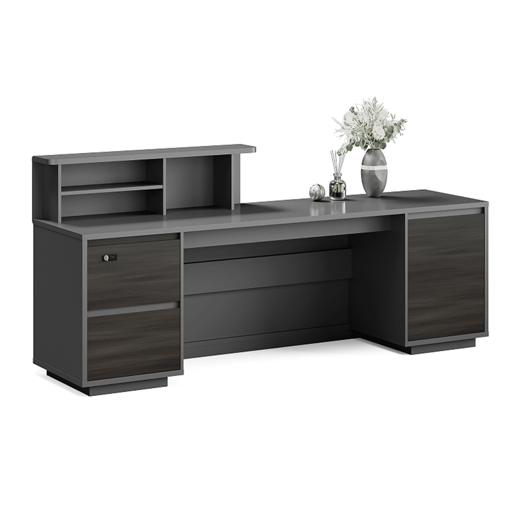 Herald Modern Luxury Office Reception Counter Desk
