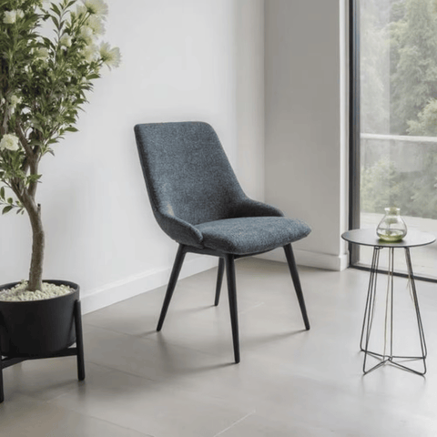 Hezzel Modern Fabric Dining Chair