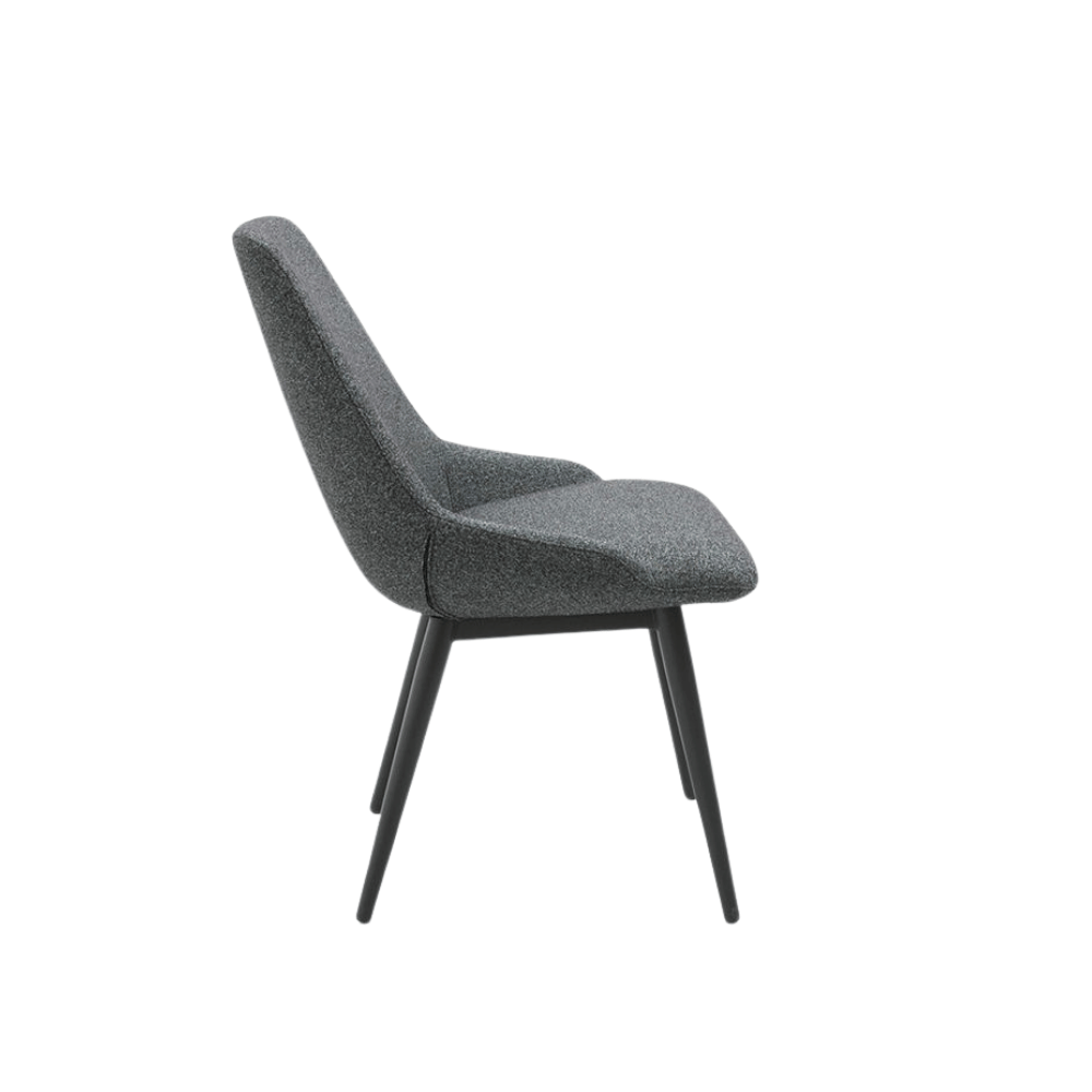 Hezzel Modern Fabric Dining Chair