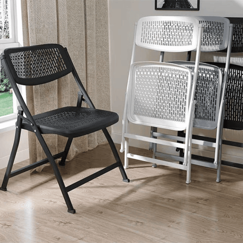 Hollow Metal Folding Chair