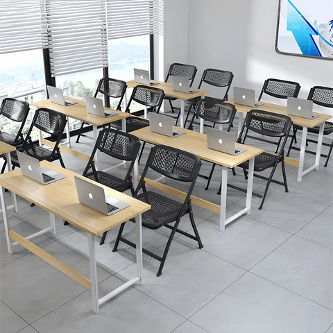 Hollow Metal Folding Chair