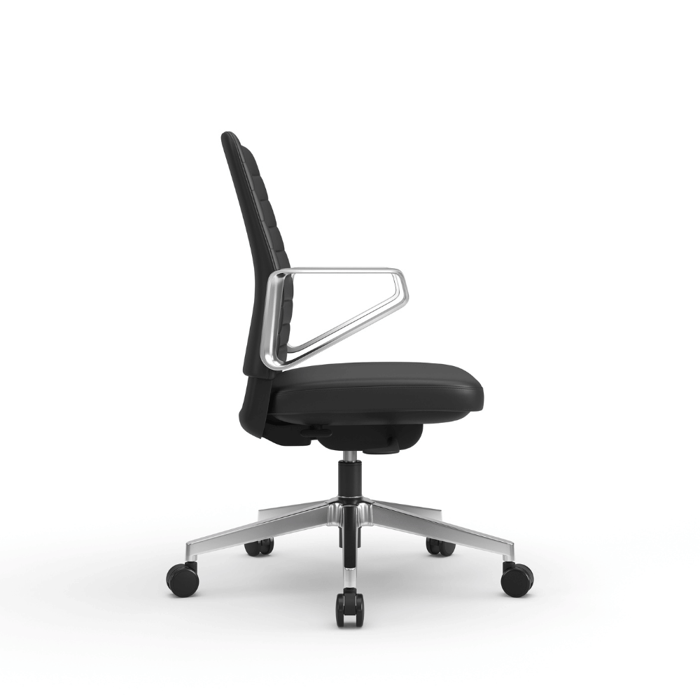 Honto-M Mid Back Modern Leather Executive Chair