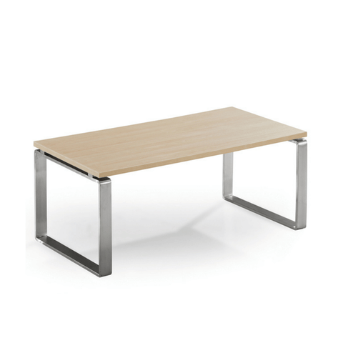 HT09 Metal Base Wooden Coffee Table