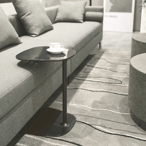 HT21 Modern Metal Sofa Side Table