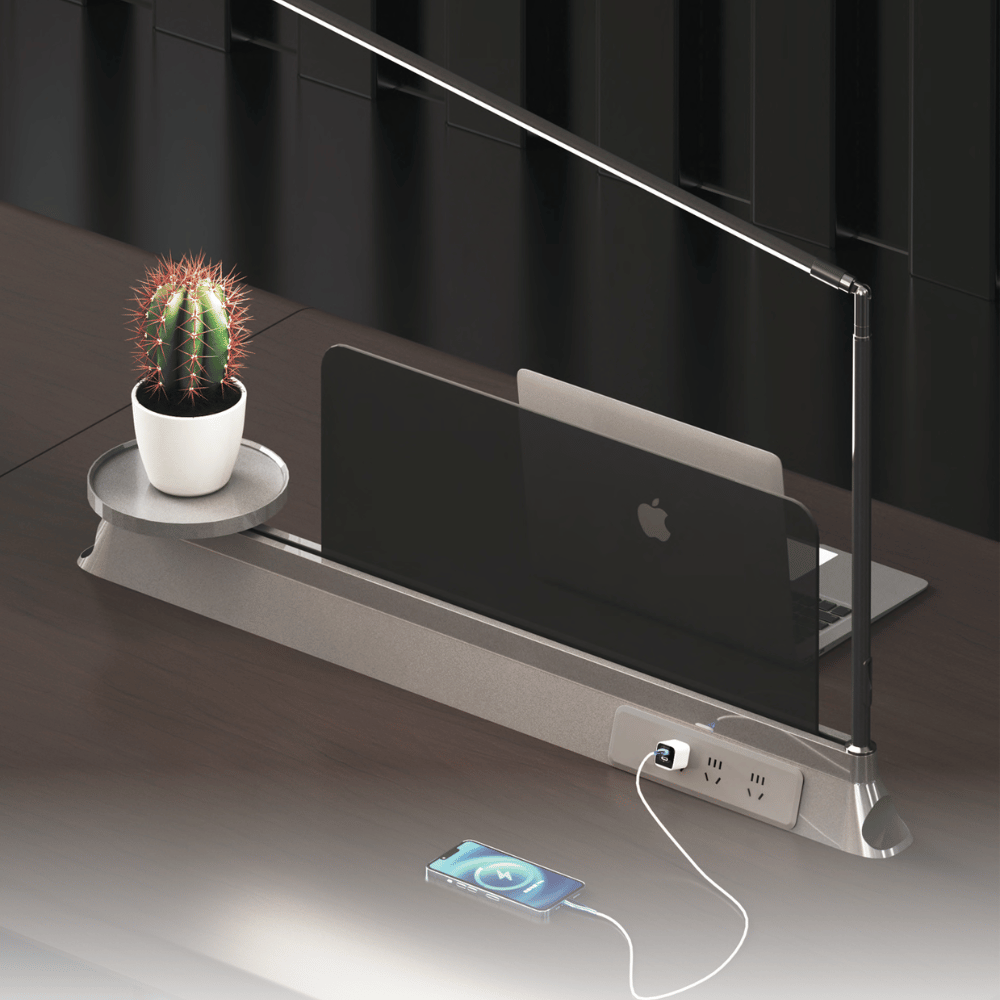 illusion-B Modern Advance Office Workstation with Partition Cabinet