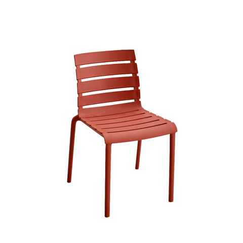 Inista Modern Outdoor Stackable Plastic Chair