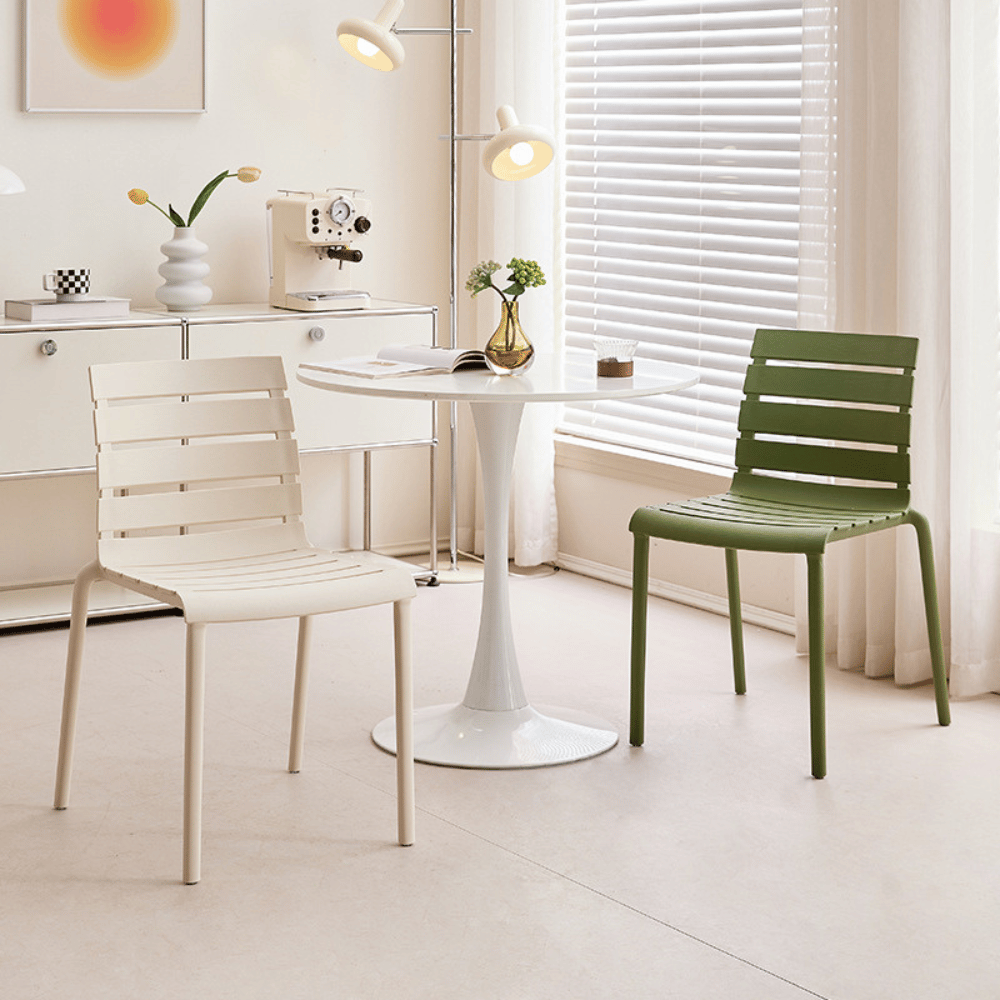 Inista Modern Outdoor Stackable Plastic Chair