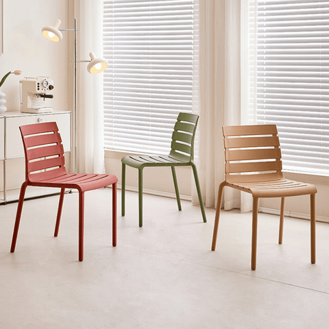 Inista Modern Outdoor Stackable Plastic Chair