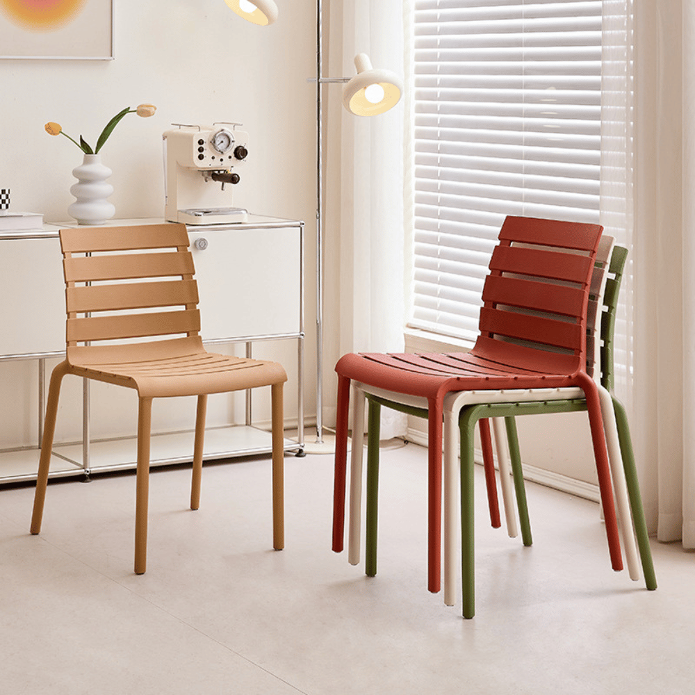 Inista Modern Outdoor Stackable Plastic Chair