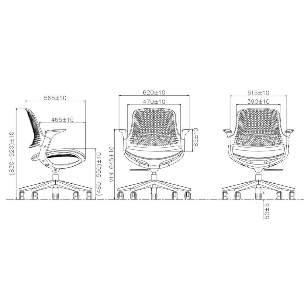 Inke 時尚中背人體工學電腦椅