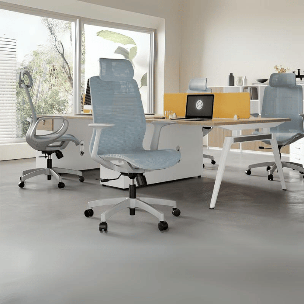 Jax-M Mid Back Modern Full Mesh Ergonomic Office Chair - Gavisco Office Furniture