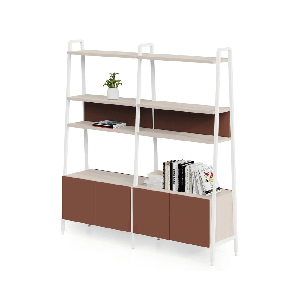 Jazz-A Modular Open Rack Shelves Bookcase Cabinet – Gavisco Office ...