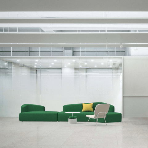 Jelly Modern Modular Sectional Sofa Pouf
