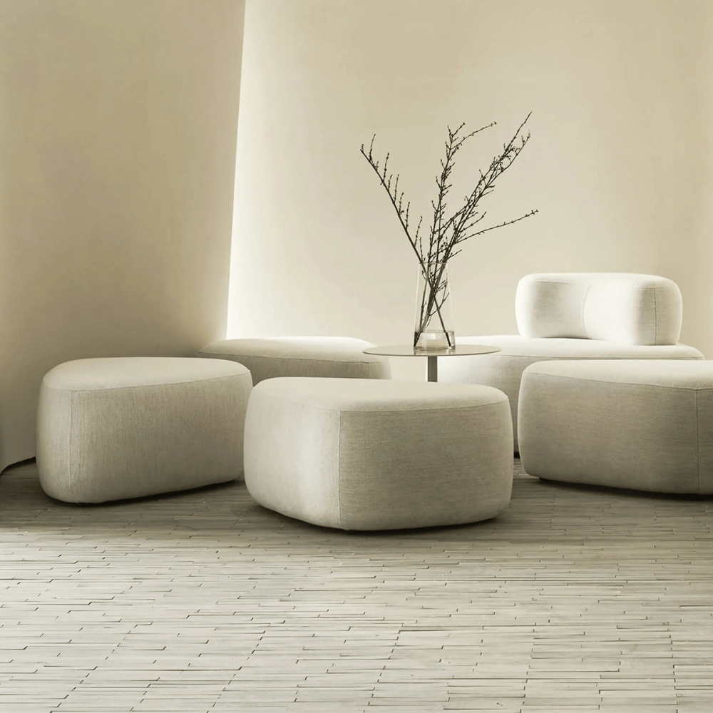 Jelly Modern Modular Sectional Sofa Pouf
