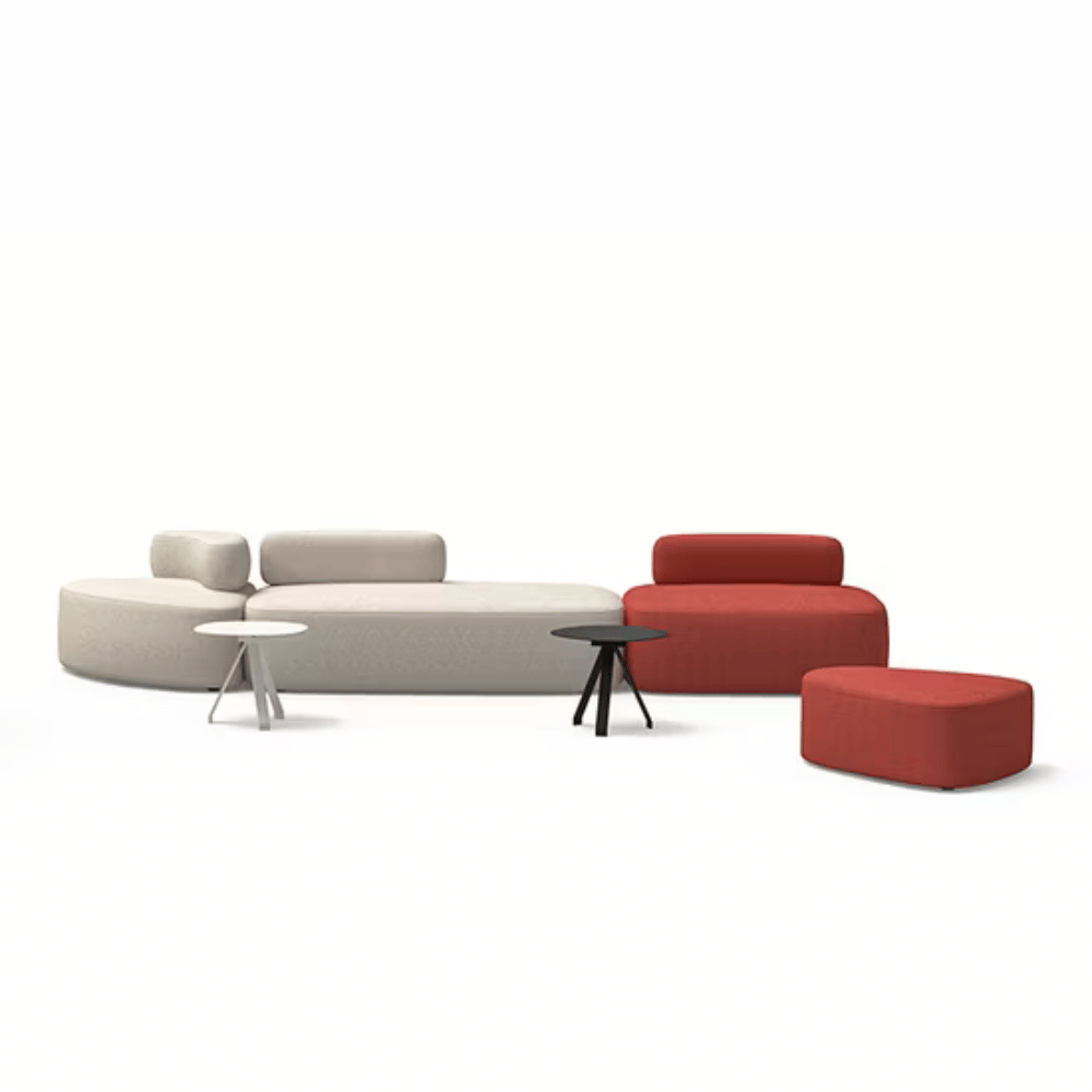 Jelly Modern Modular Sectional Sofa Pouf