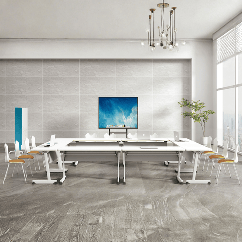 Jerry Modular Training Desk Mobile Folding Table