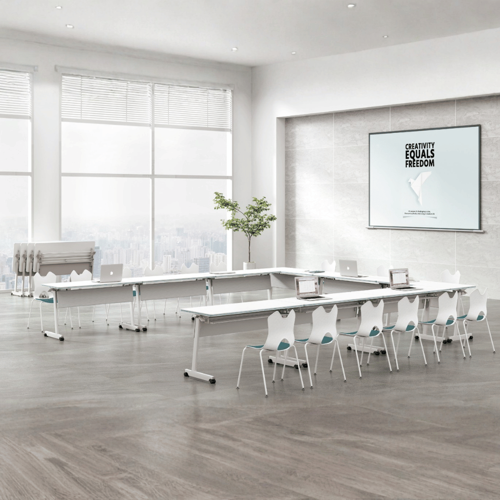 Jerry Modular Training Desk Mobile Folding Table