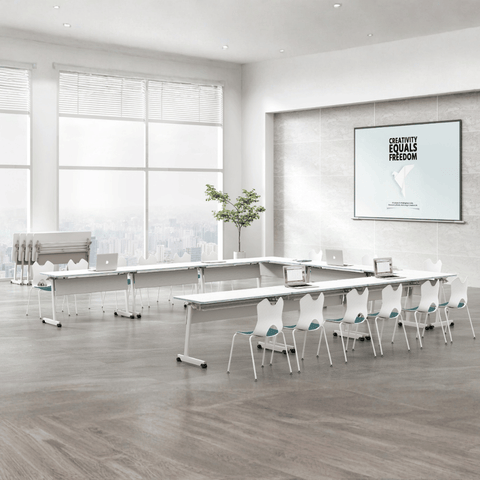 Jerry Modular Training Desk Mobile Folding Table