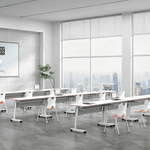 Jerry Modular Training Desk Mobile Folding Table
