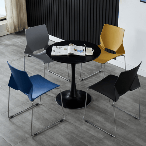 Jet Modern Stackable Plastic Side Chair