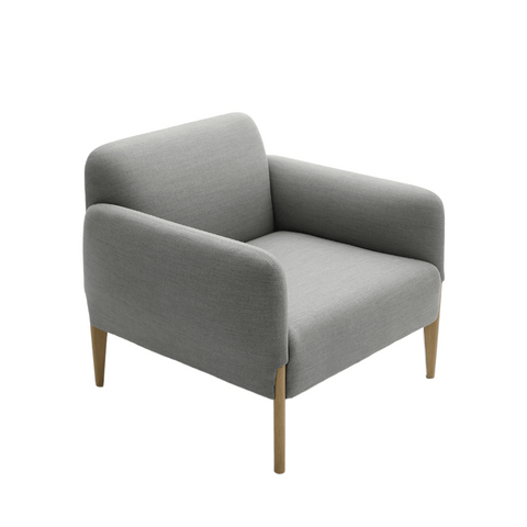 Join Single Seater Modern Fabric Lounge Sofa