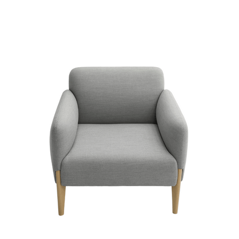 Join Single Seater Modern Fabric Lounge Sofa