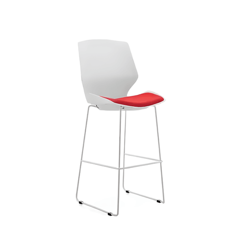 Joy Fabric Office Bar Stool Chair - Gavisco Office Furniture