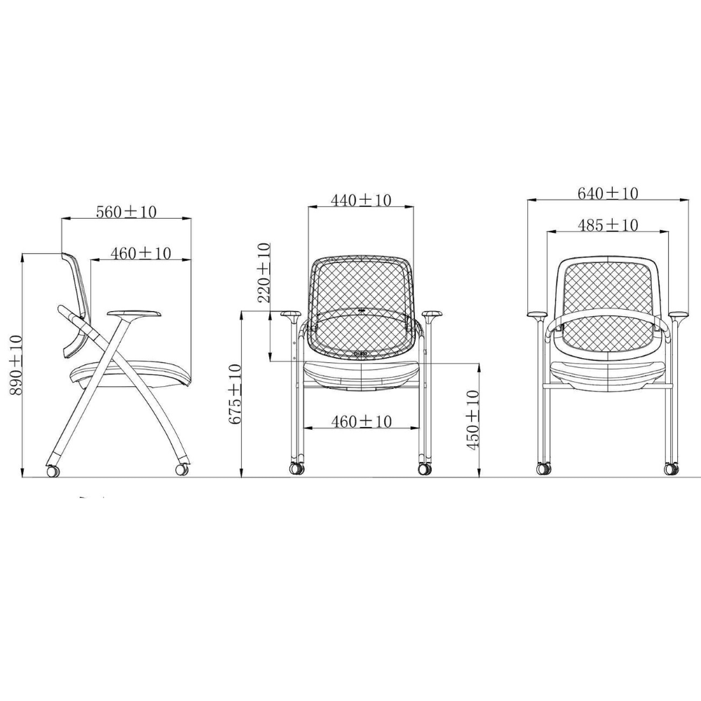 Jupiter-A Modern Stackable Training Chair