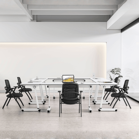 Jupiter-B Modern Stackable Training Chair with Writing Board