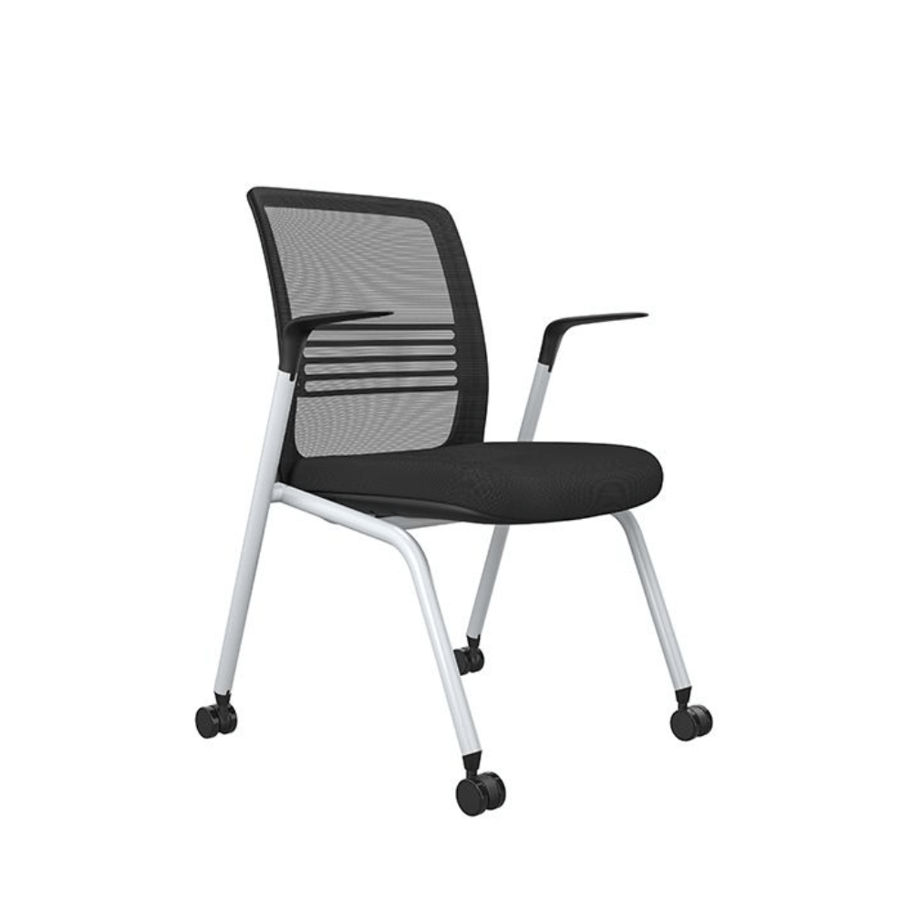 Stackable Training Chair Key-A Stackable Training Chair with Lumbar Support – Gavisco Office ...