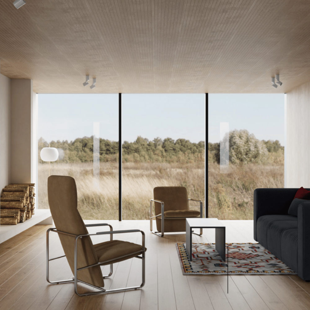 Kite Bauhaus Style Lounge Armchair