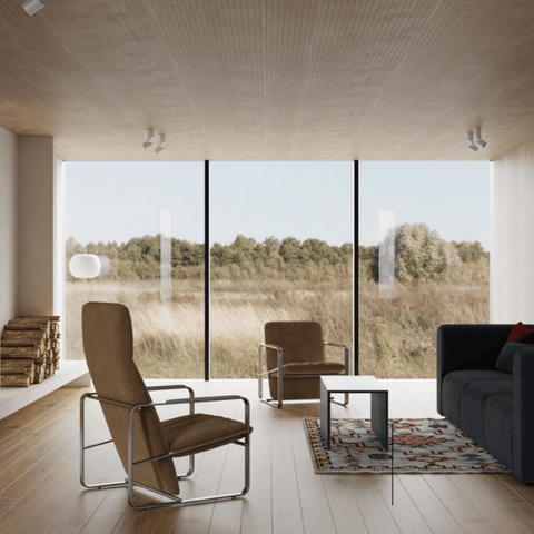 Kite Bauhaus Style Lounge Armchair