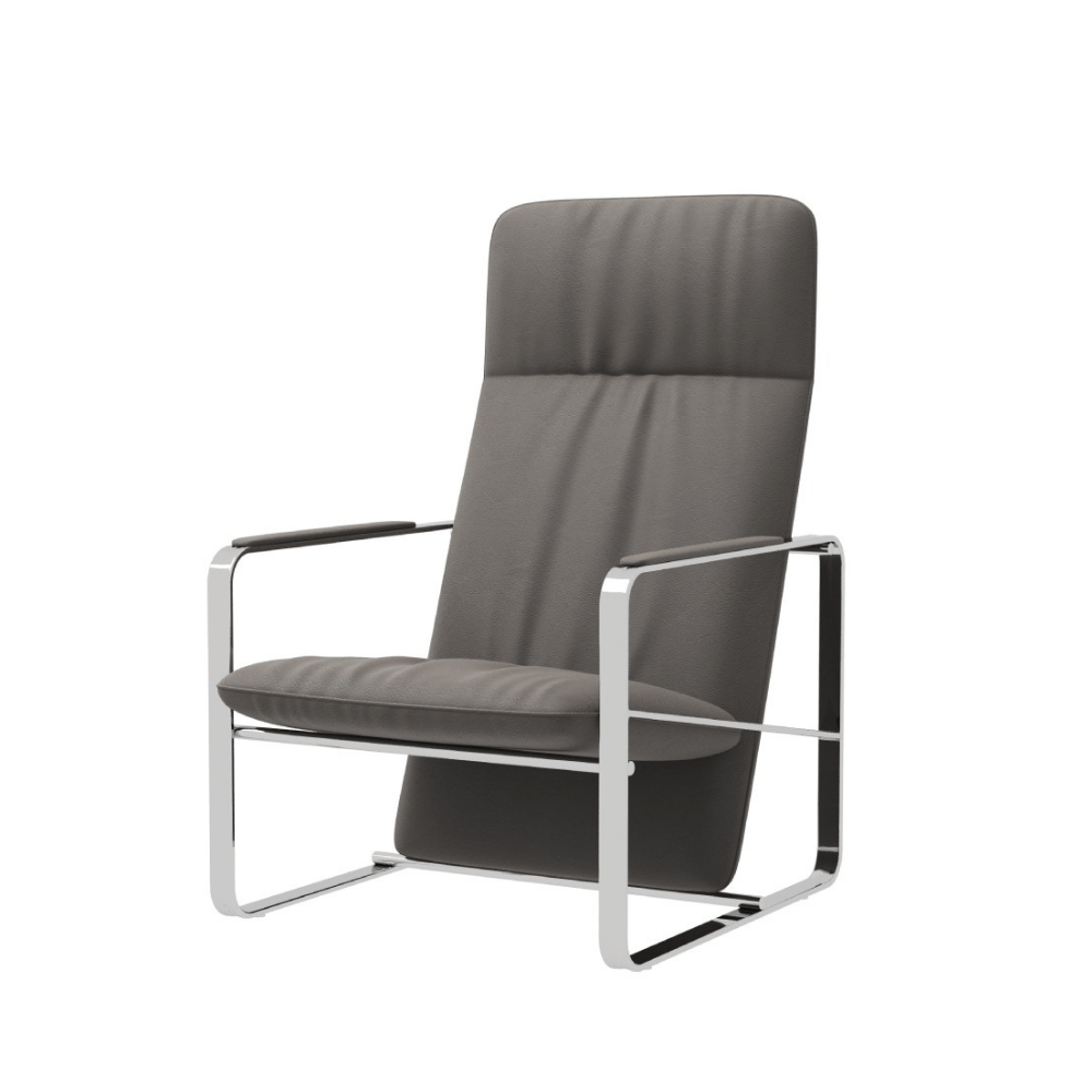 Kite Bauhaus Style Lounge Armchair